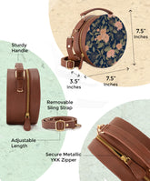 Compact Sling Bag | Twilight Garden